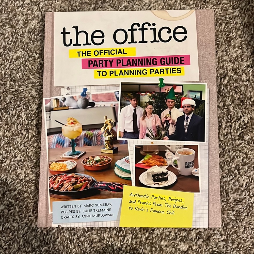 The Office party planning guide book